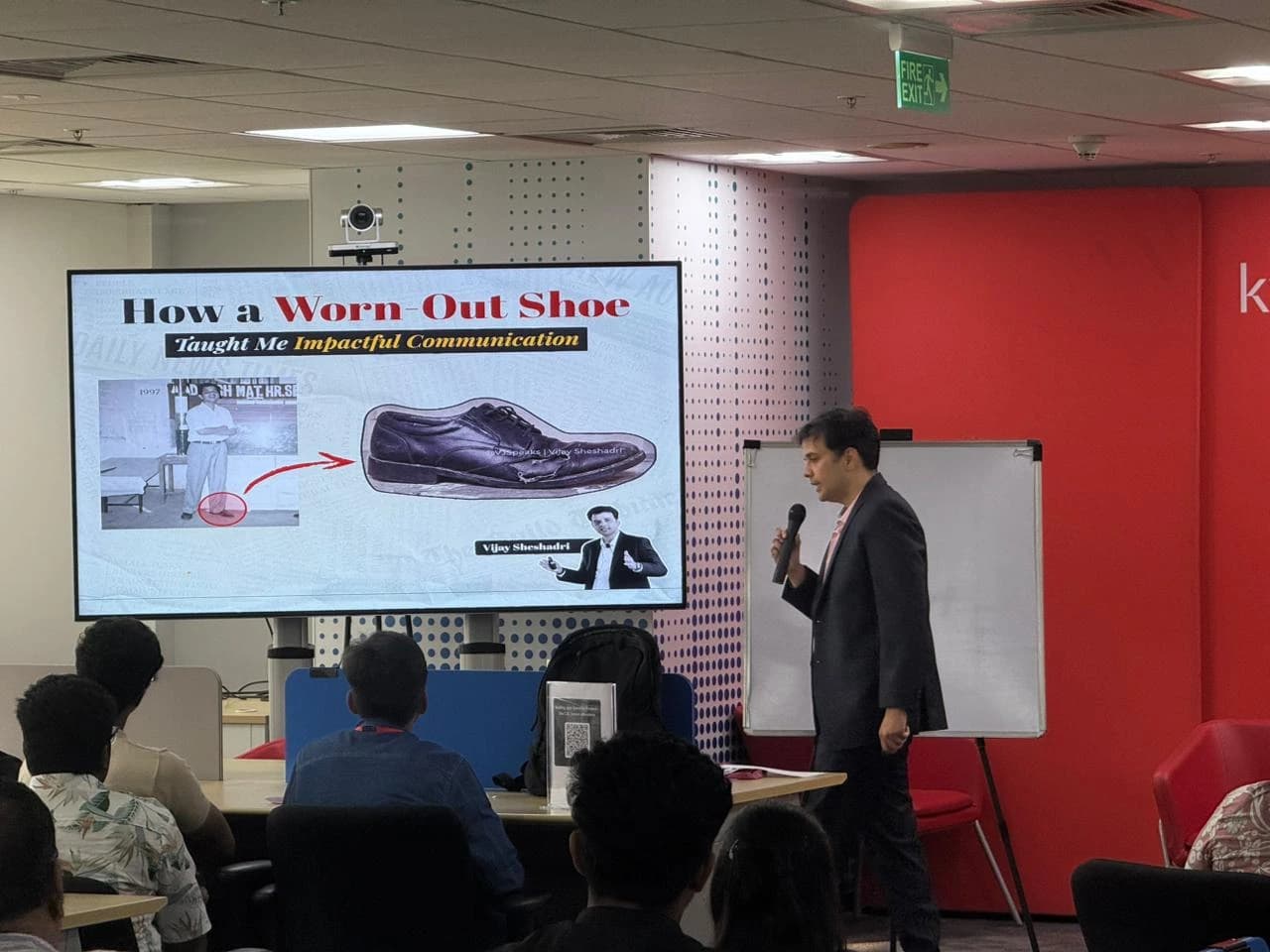 Vijay Sheshadri presentation session